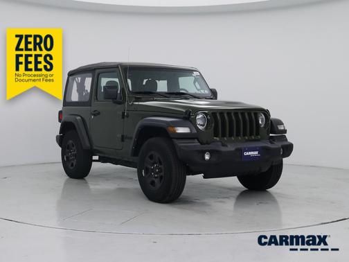 Green 2022 Jeep Wrangler Sport