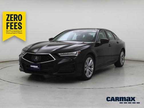 Black 2022 Acura TLX