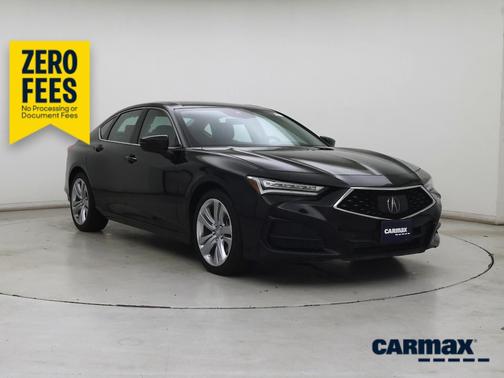 Black 2022 Acura TLX