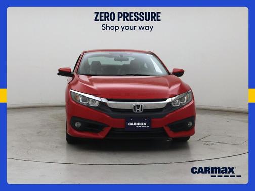 Red 2018 Honda Civic EX-T