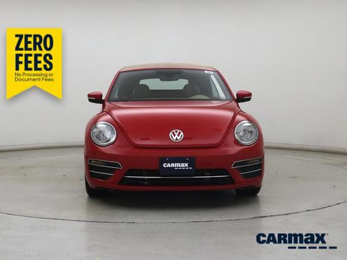 Red 2017 Volkswagen Beetle SE