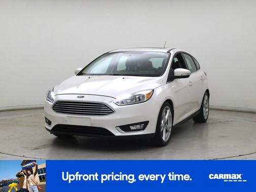 White 2016 Ford Focus Titanium