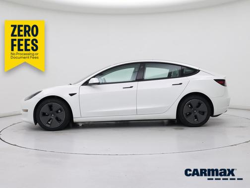 White 2022 Tesla Model 3 Long Range