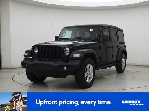 Black 2022 Jeep Wrangler Unlimited Sport S