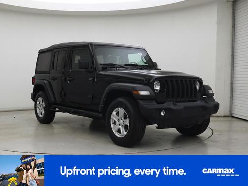 Black 2022 Jeep Wrangler Unlimited Sport S
