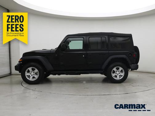Black 2022 Jeep Wrangler Unlimited Sport S