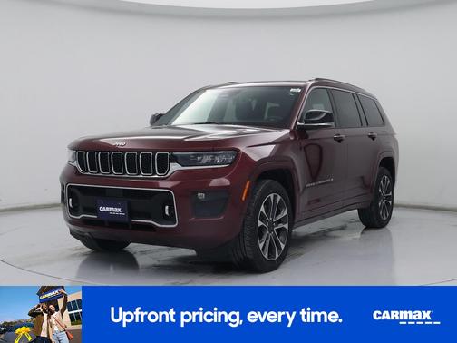 Burgundy 2021 Jeep Grand Cherokee L Overland