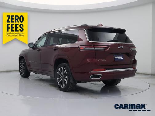 Burgundy 2021 Jeep Grand Cherokee L Overland
