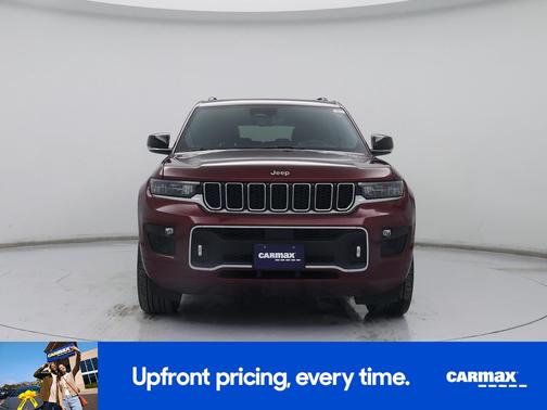 Burgundy 2021 Jeep Grand Cherokee L Overland