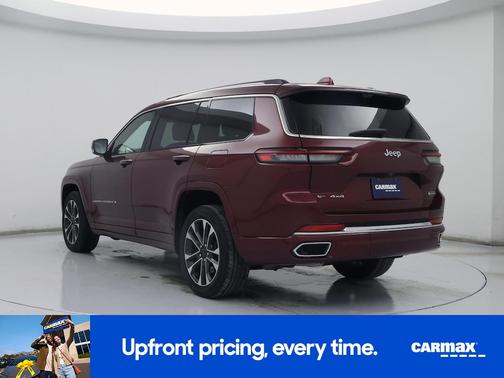 Burgundy 2021 Jeep Grand Cherokee L Overland