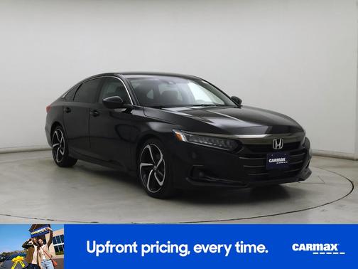 Black 2022 Honda Accord Sport