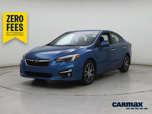 Blue 2017 Subaru Impreza 2.0I Limited