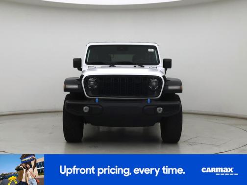 White 2024 Jeep Wrangler 4xe Willy's