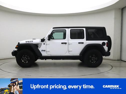 White 2024 Jeep Wrangler 4xe Willy's