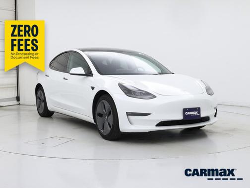 White 2023 Tesla Model 3