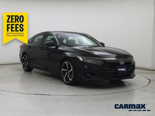 Black 2022 Honda Accord Sport