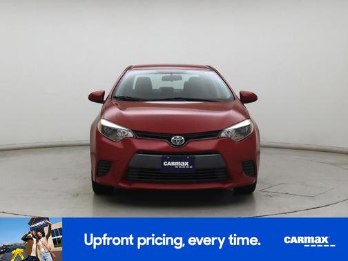 Red 2015 Toyota Corolla LE