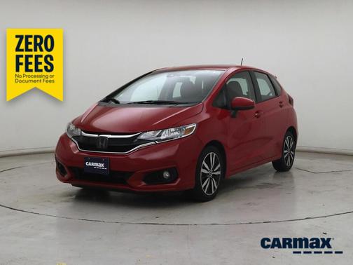 Red 2020 Honda Fit EX