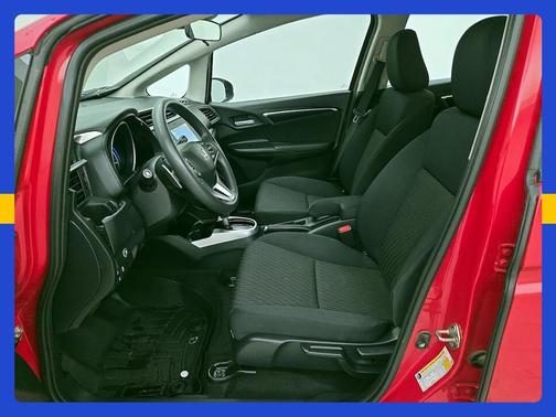 Red 2020 Honda Fit EX