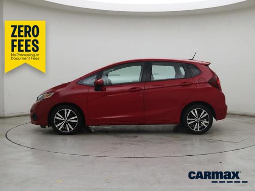 Red 2020 Honda Fit EX