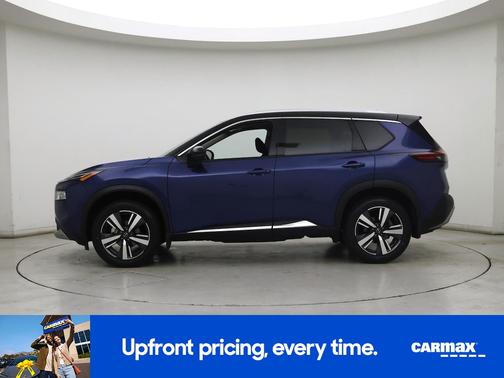 Blue 2023 Nissan Rogue Platinum