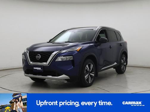 Blue 2023 Nissan Rogue Platinum