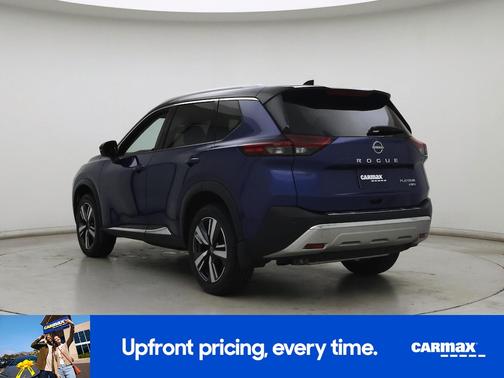 Blue 2023 Nissan Rogue Platinum