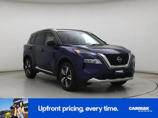 Blue 2023 Nissan Rogue Platinum