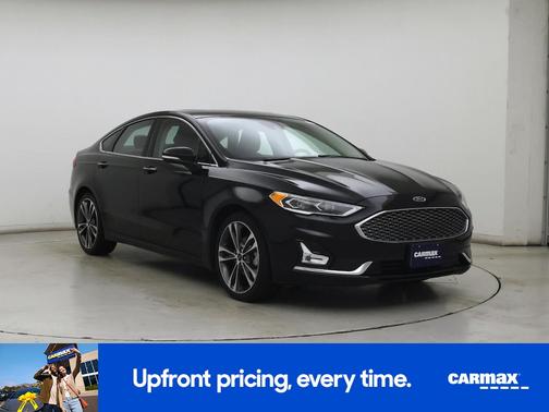 Gray 2019 Ford Fusion Titanium