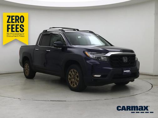 Blue 2022 Honda Ridgeline RTL-E
