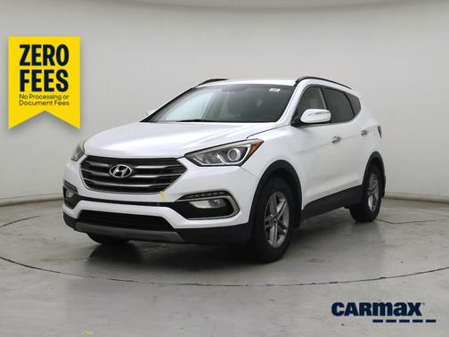 White 2018 Hyundai Santa Fe Sport