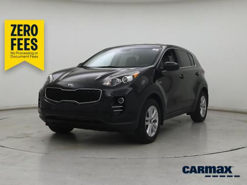 Black 2017 Kia Sportage LX