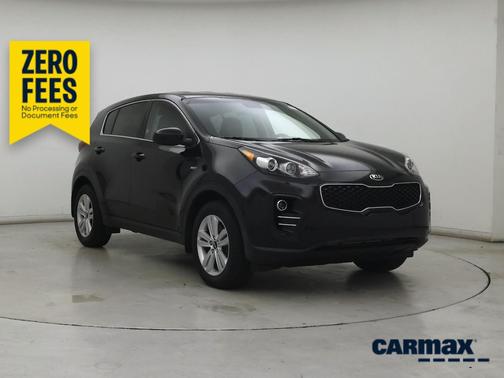 Black 2017 Kia Sportage LX