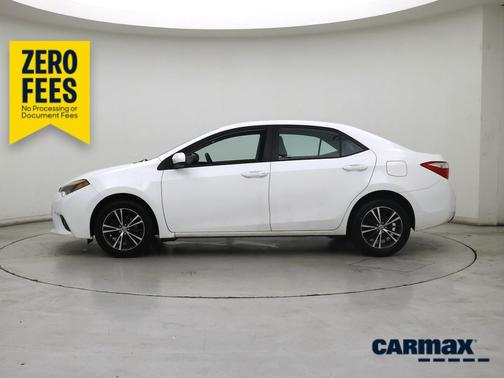 White 2016 Toyota Corolla LE Plus