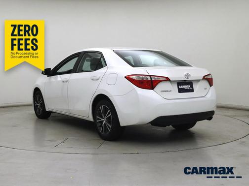 White 2016 Toyota Corolla LE Plus