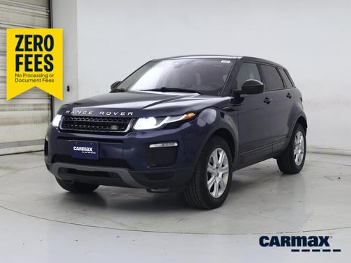 Blue 2019 Land Rover Range Rover Evoque SE Premium