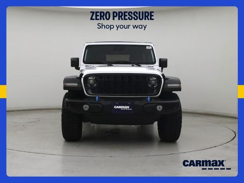 White 2024 Jeep Wrangler 4xe Willy's