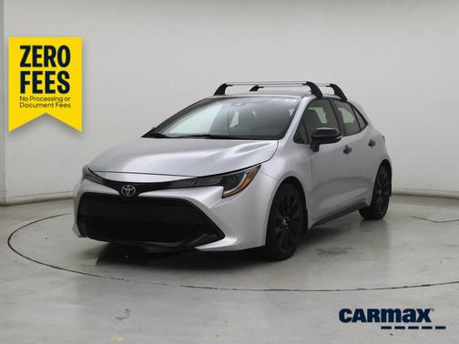 Silver 2020 Toyota Corolla Hatchback SE Night Shade