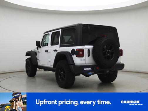 White 2024 Jeep Wrangler 4xe Willy's