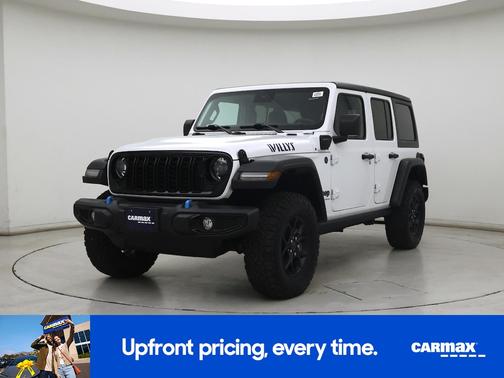 White 2024 Jeep Wrangler 4xe Willy's