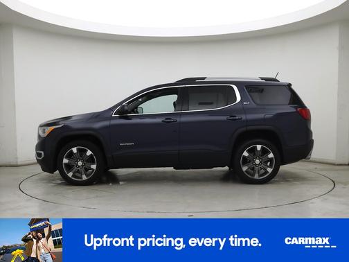 Blue 2018 GMC Acadia SLT