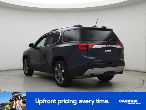 Blue 2018 GMC Acadia SLT