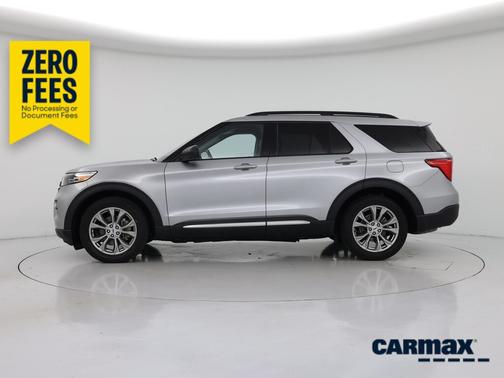 Silver 2023 Ford Explorer XLT