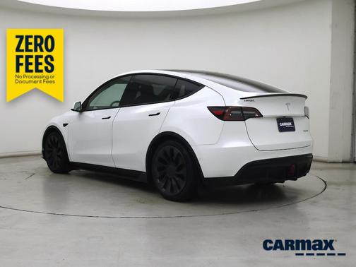 White 2022 Tesla Model Y Performance