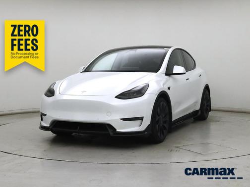 White 2022 Tesla Model Y Performance