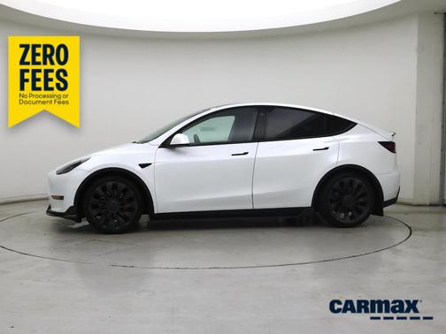 White 2022 Tesla Model Y Performance