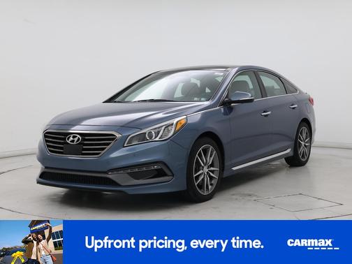 Blue 2015 Hyundai SONATA Sport