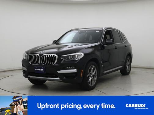 Black 2020 BMW X3 XDrive30i