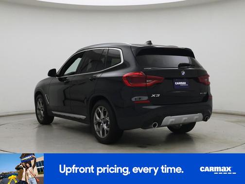 Black 2020 BMW X3 XDrive30i