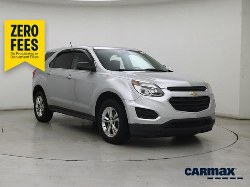 Silver 2017 Chevrolet Equinox LS